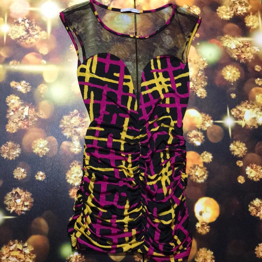 Multi-Color Mini Dress